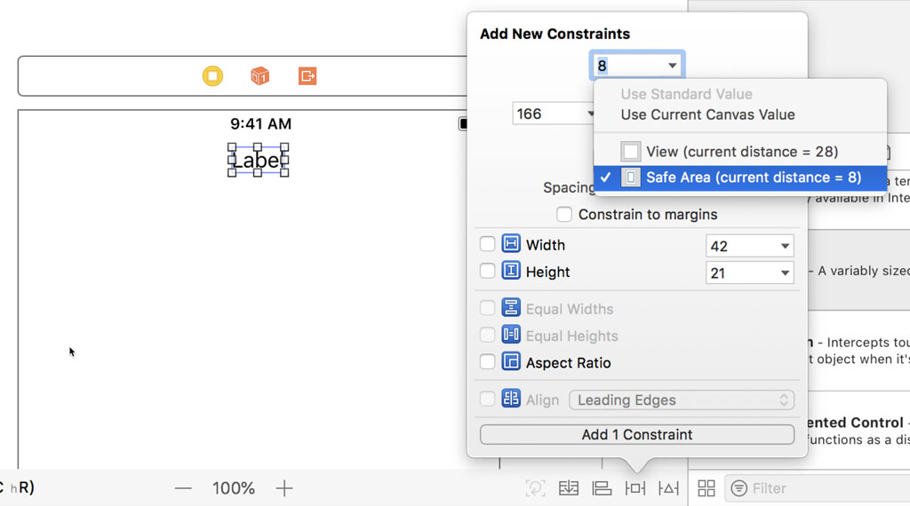Adding the Date Label