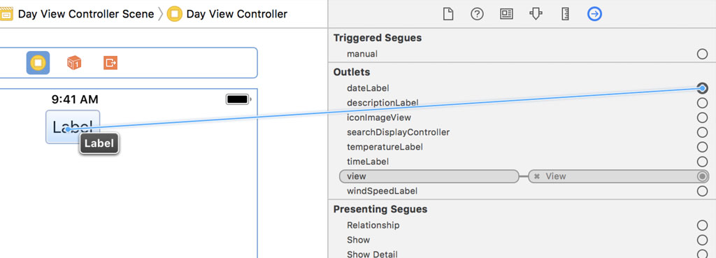 Adding the Date Label