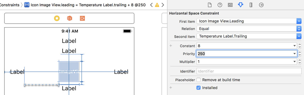 Resolving Layout Warnings