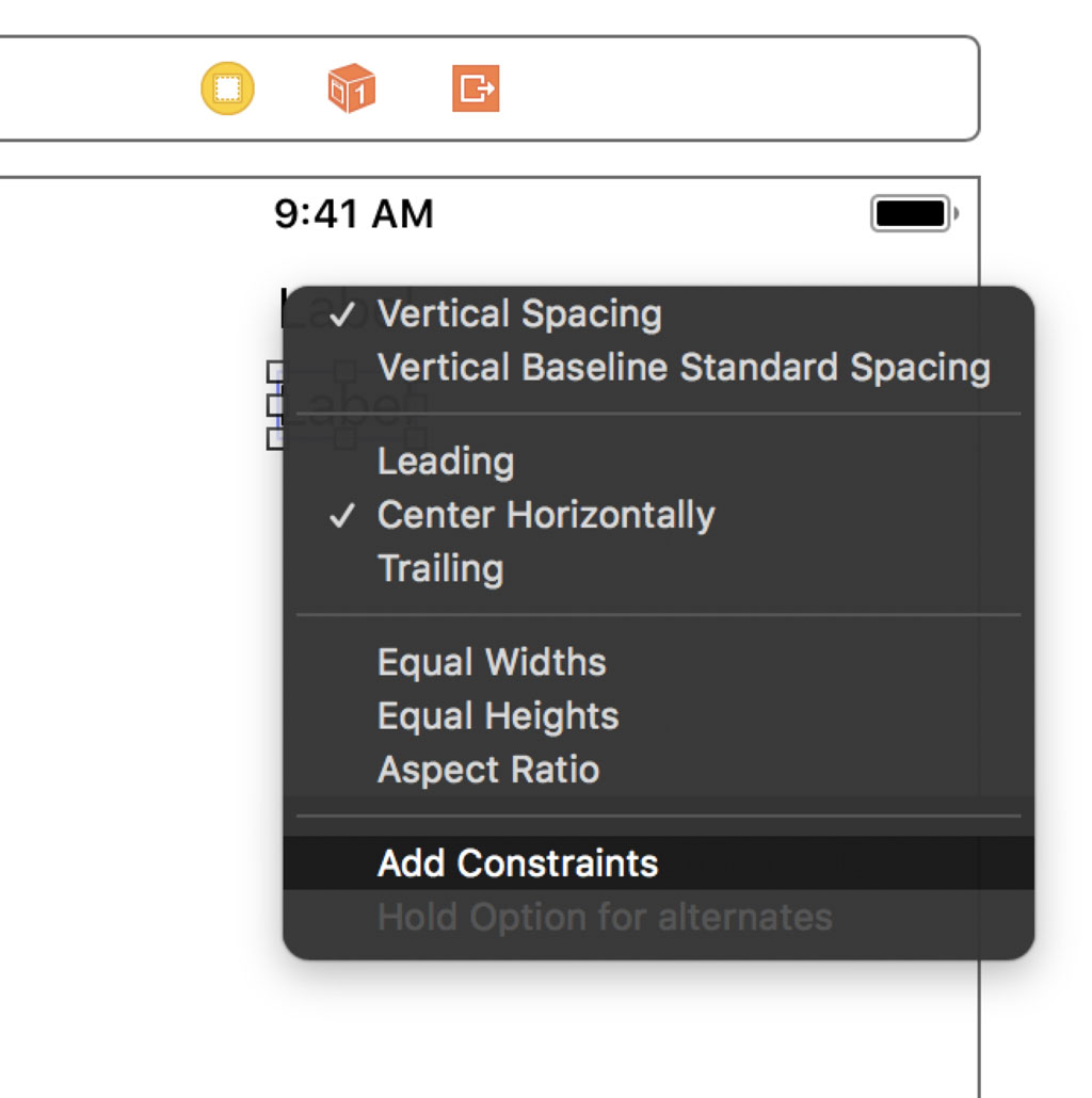 Adding the Time Label