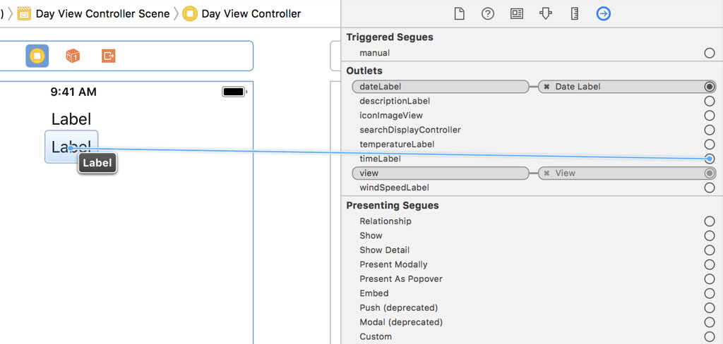 Adding the Time Label