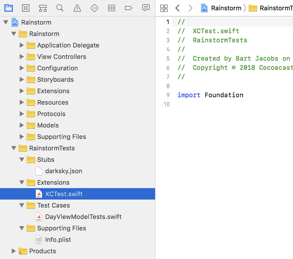Creating an Extension