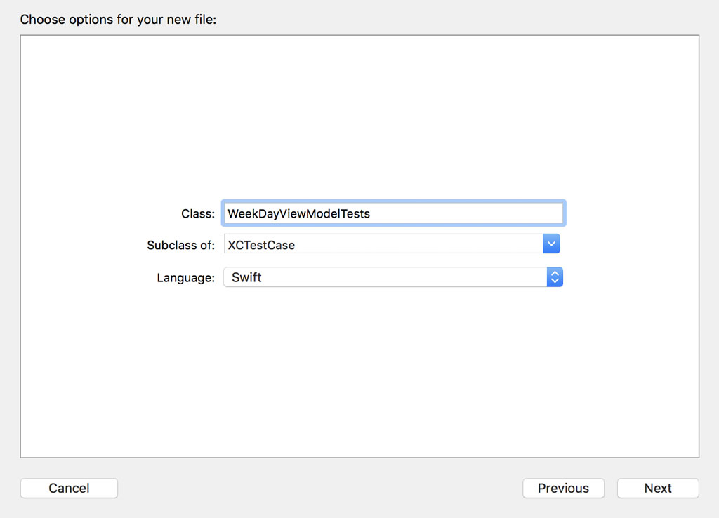 Creating a Unit Test Case Class