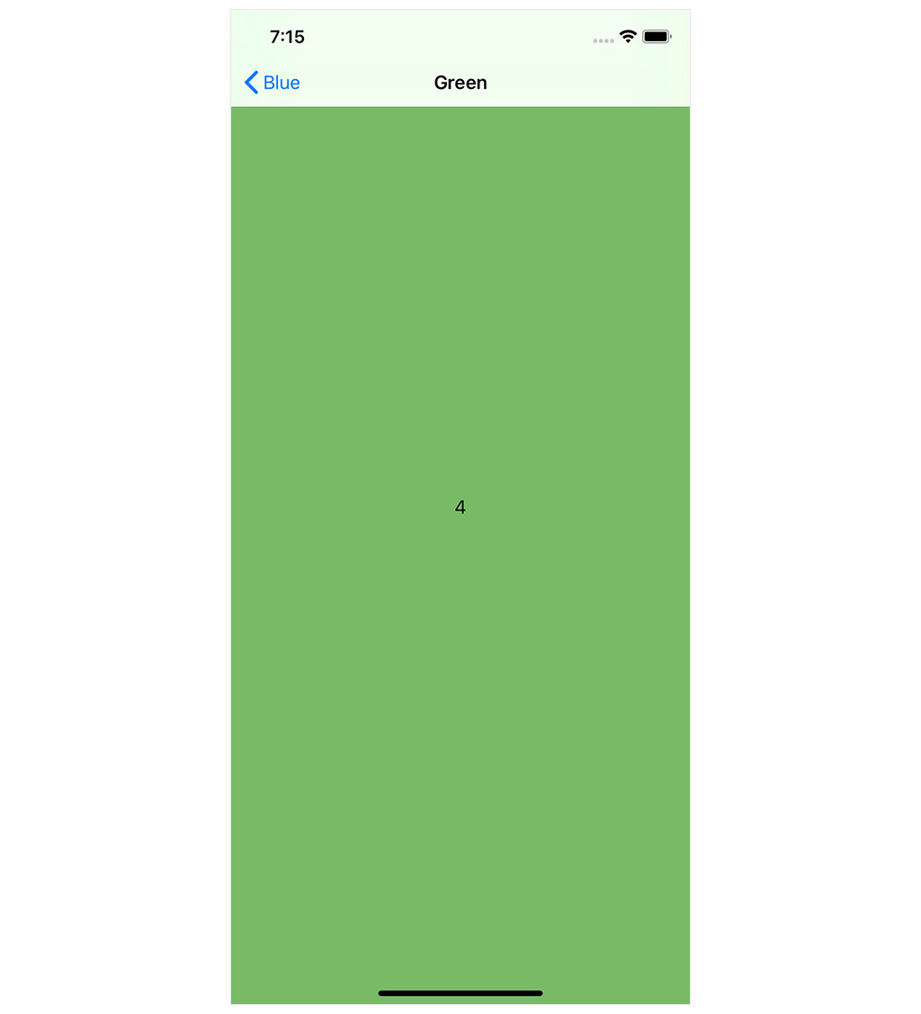 A Reactive User Interface