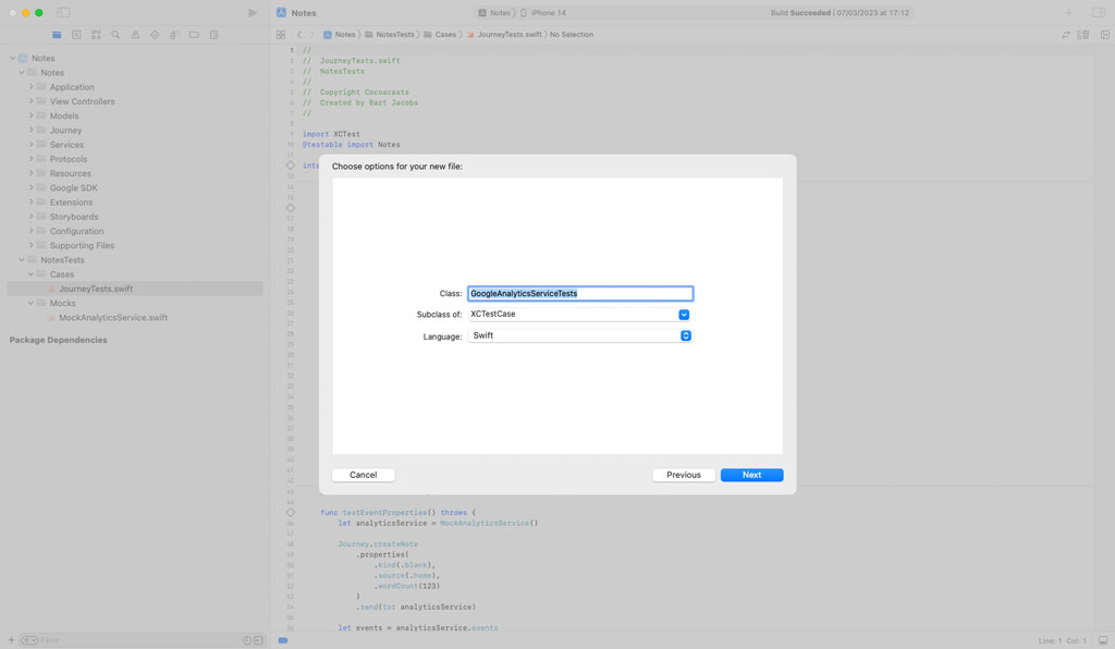 Creating a Mock Adapter