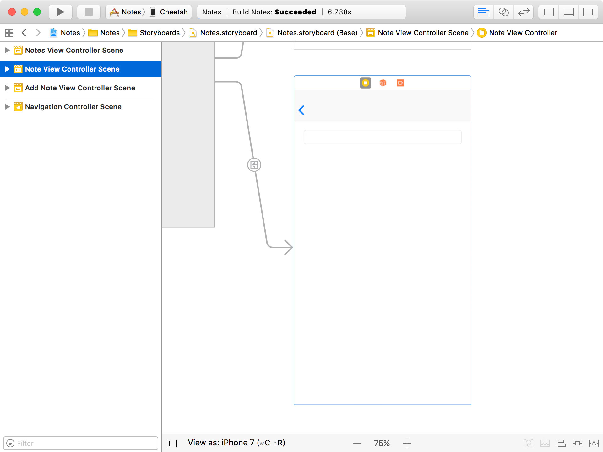 Note View Controller