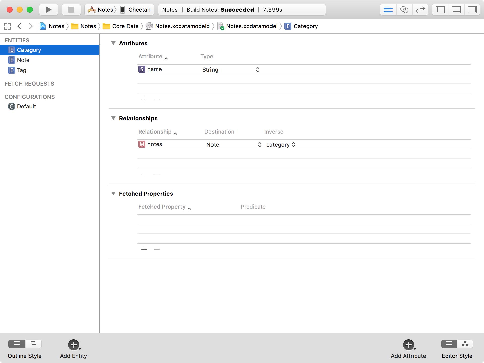 Restoring the Data Model to Its Original State