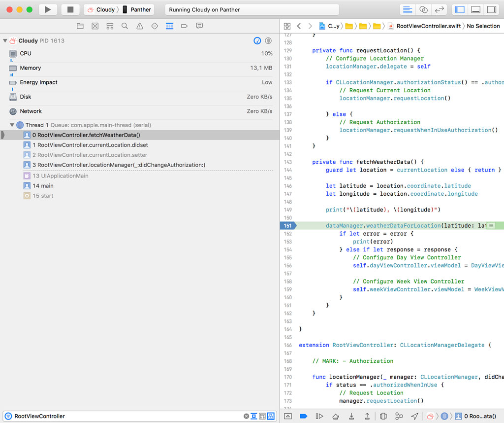 Filtering the Backtrace