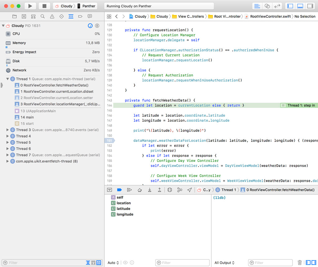 Stepping Into a Method or Function