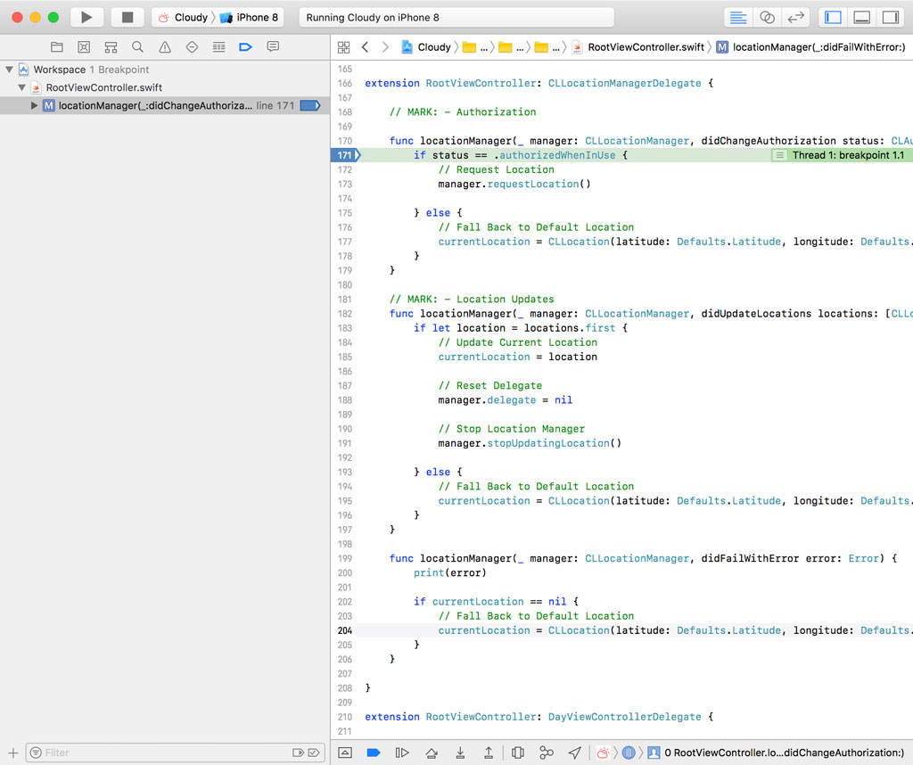 Working With Breakpoint Conditions