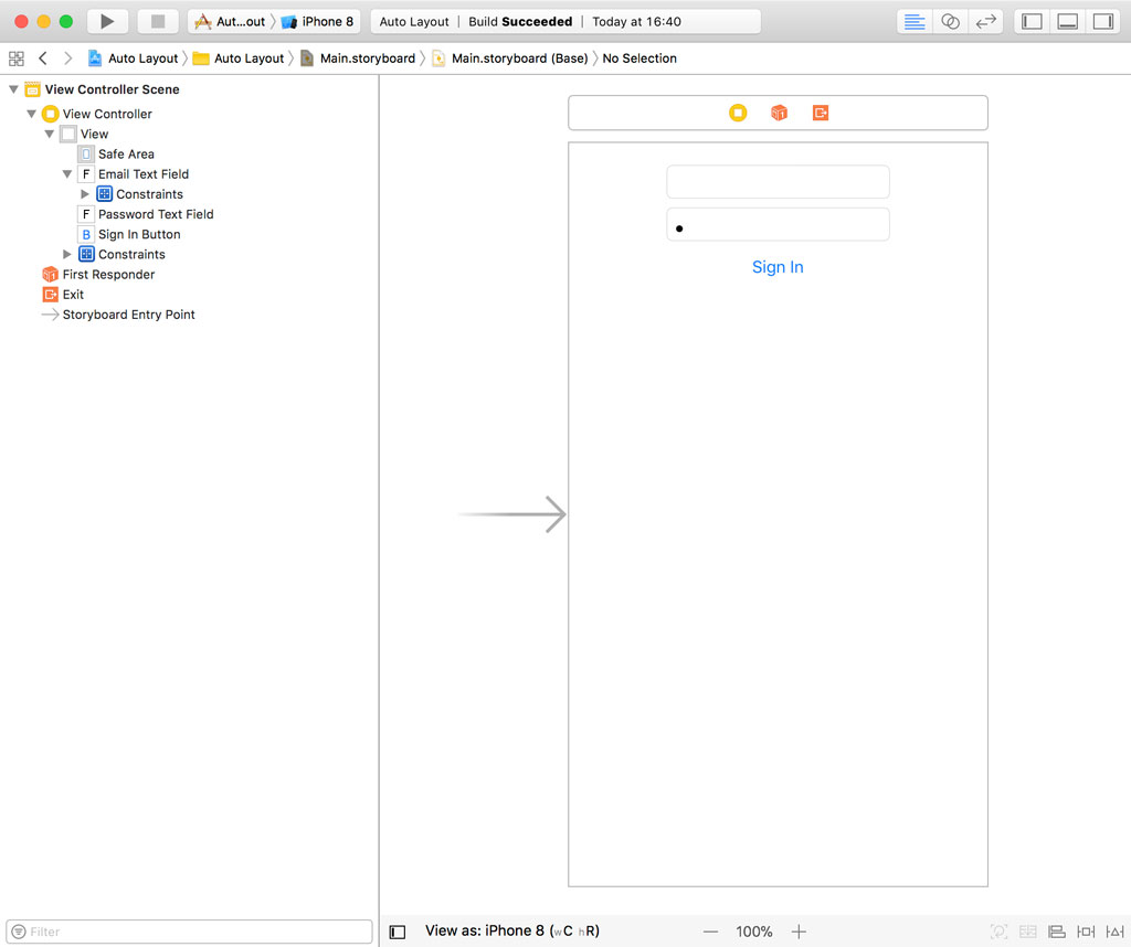 A Basic User Interface