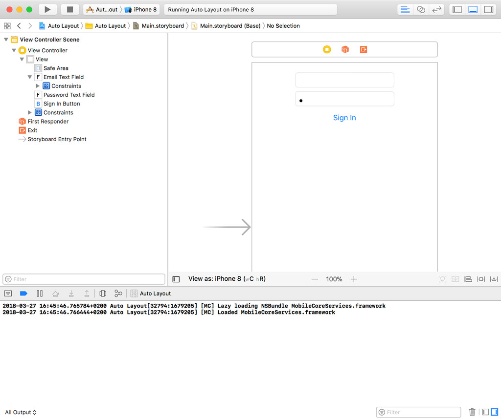 A Basic User Interface