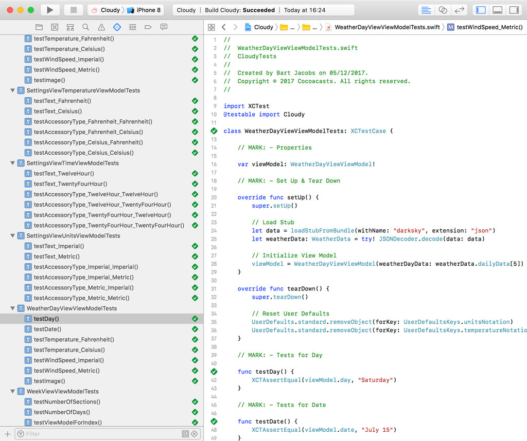 Running the Test Suite