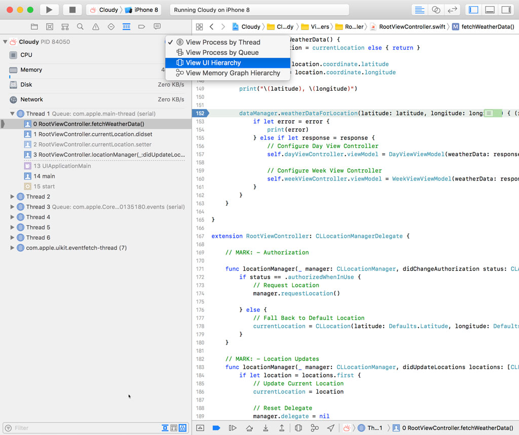 View Process in Different Ways