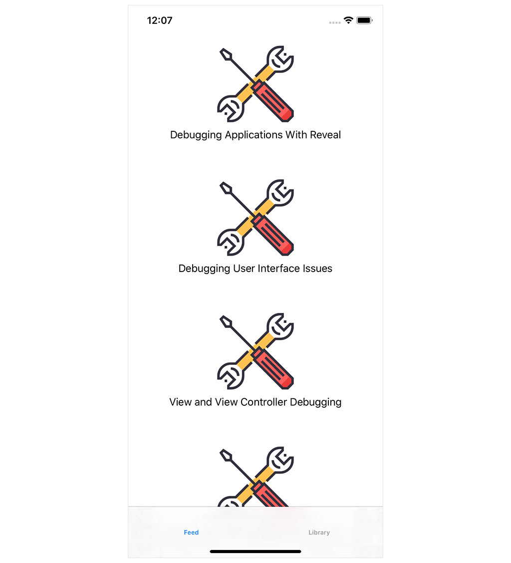 Populating the Feed View With Images