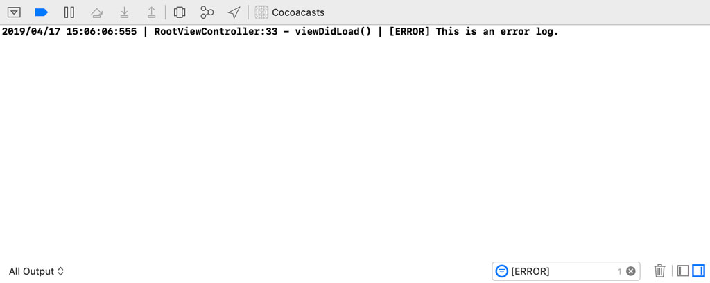 Filtering Log Messages