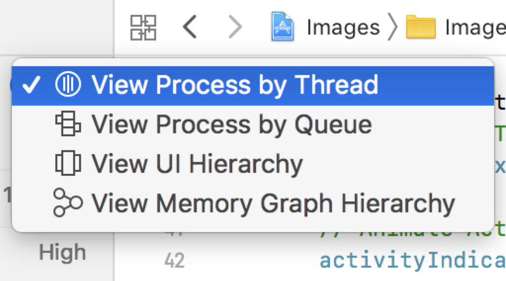 View Process by Thread