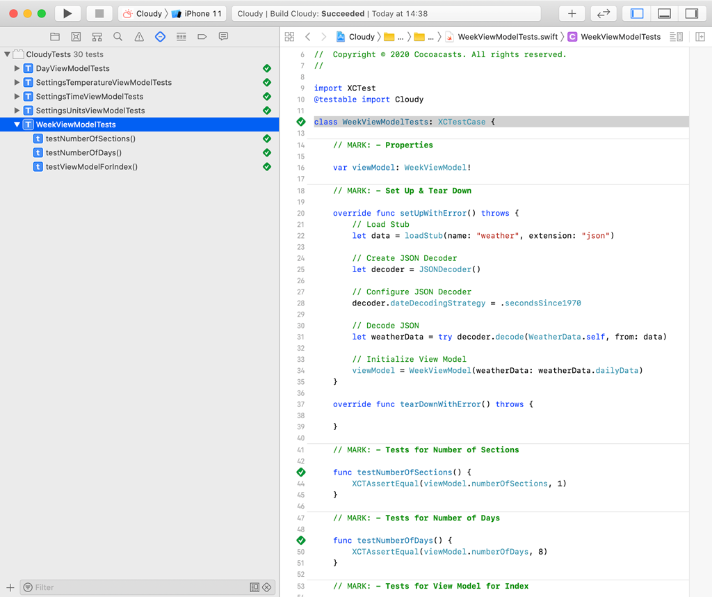 Running the Test Suite