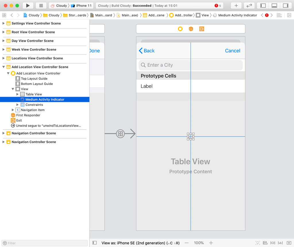Updating the User Interface