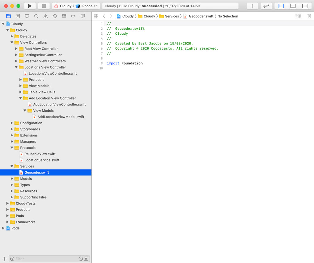 Creating the Geocoder