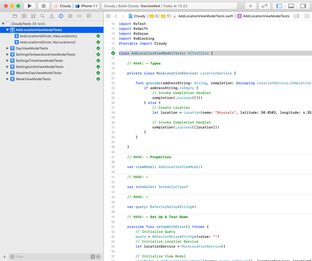 Running the Unit Tests