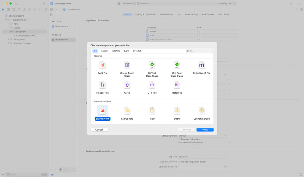 Creating a View Model