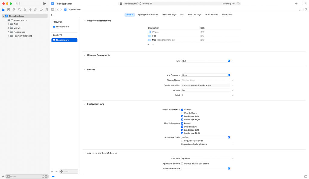 Adding Structure to the Project