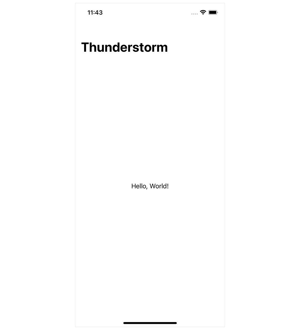 Creating a View Model