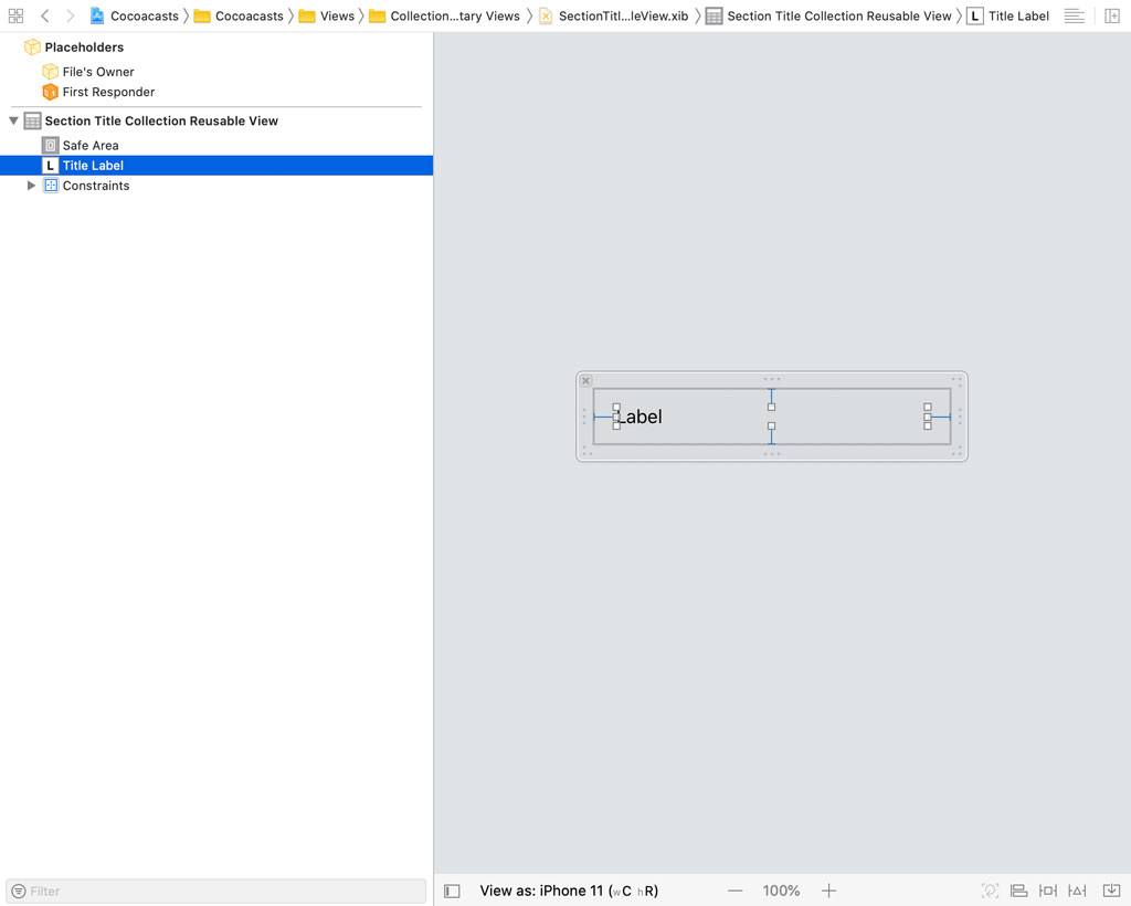 Creating a Collection Reusable View Subclass