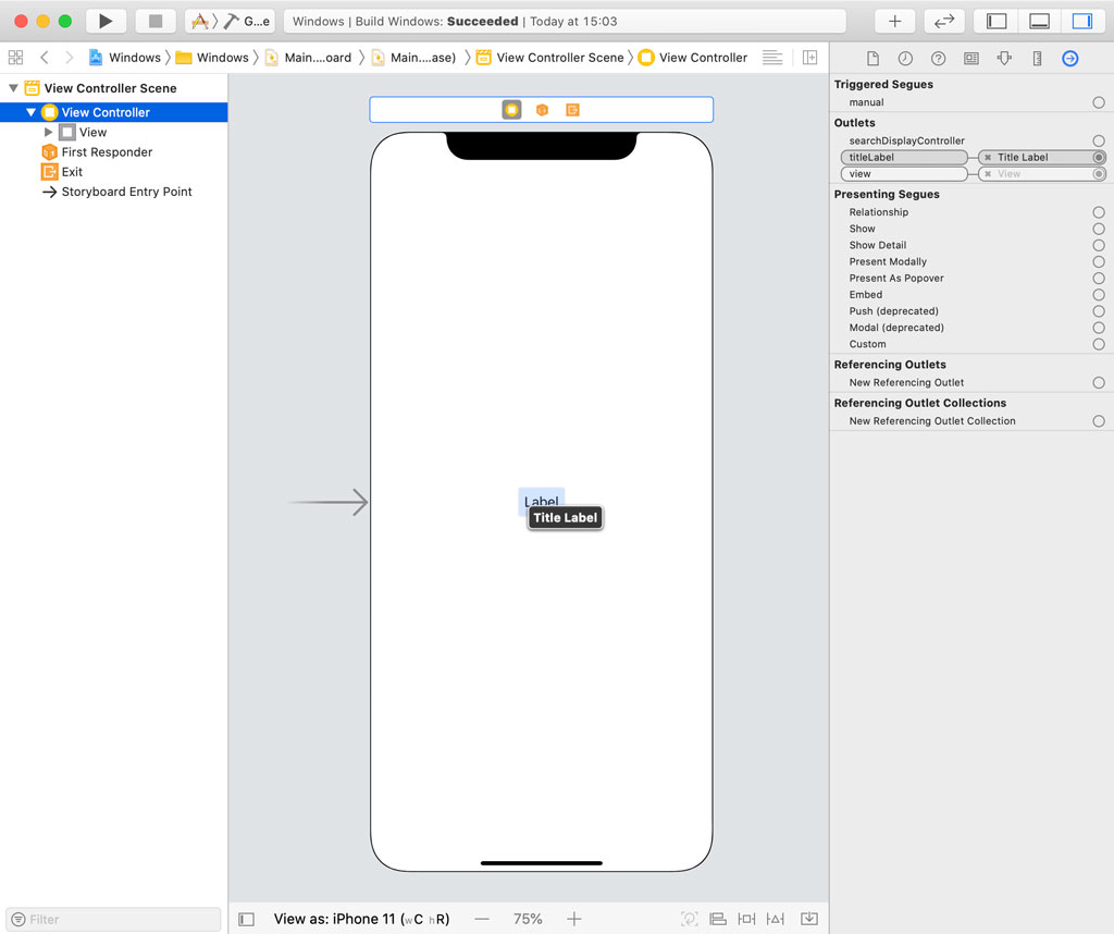 Setting Up the User Interface