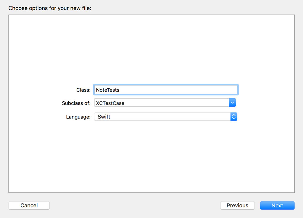 Creating a Unit Test Case Class