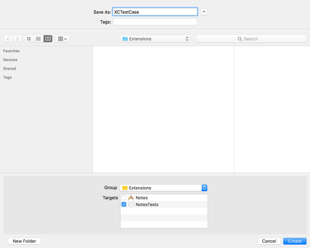 Creating an Extension