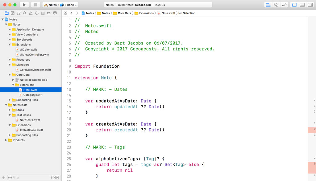 Code Coverage in Xcode